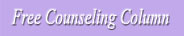 Counseling Column